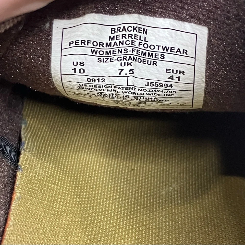 Merrell women’s jungle‎ Moc shoes Leather size 10